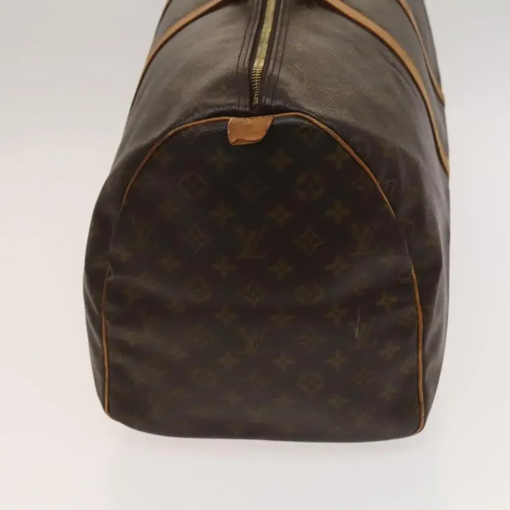 LOUIS VUITTON Monogram Keepall 55 Boston Bag M41424
